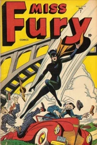 Miss Fury #7 Photocopy Comic Book - Picture 1 of 1