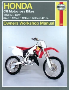 Honda CR Motocross Bikes (86 - 07) Haynes Repair Manual (Paperback) - Picture 1 of 4