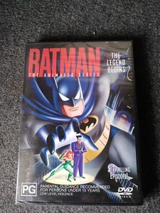 Batman The Animated Series: The Legend Begins DVD Brand New Region 4 Free Post - Picture 1 of 4