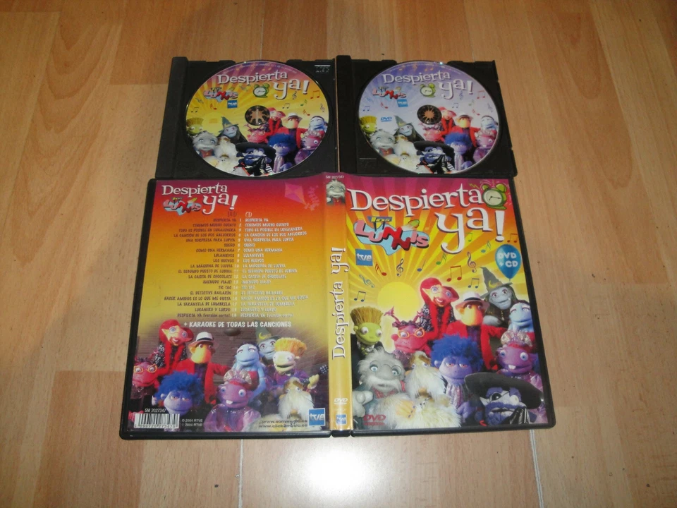 LOS LUNNIS DESPIERTA YA! EN DVD + CD CON 2 DISCOS USADO EN BUEN ESTADO - Imagen 1 de 1