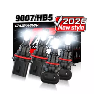 For Dodge Ram 1500 2500 3500 2002~2005 White LED Headlight Fog Light Bulbs 4x - Picture 1 of 16