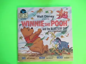 WINNIE THE POOH AND THE BLUSTERY DAY 45 7" DISNEYLAND DISNEY - Imagen 1 de 2