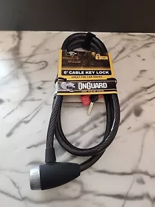 OnGuard 6' Cable Key Lock Security Level 3 With Key - Picture 1 of 5