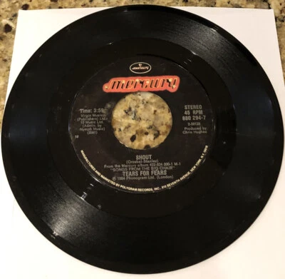 TEARS FOR FEARS- 45RPM 7” SHOUT/ The BIG CHAIR Mercury Records 880 294-7 - Image 1 of 2