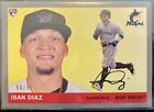 Isan Diaz Rc 2020 Topps Archives Silver Parallel Rookie Marlins /99