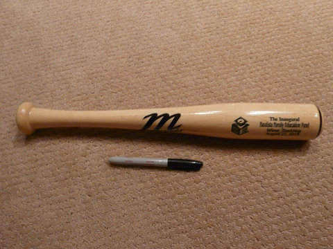 Jose Bautista Toronto Blue Jays Marucci Mini Bat - Charity event hosted by Jose Cover