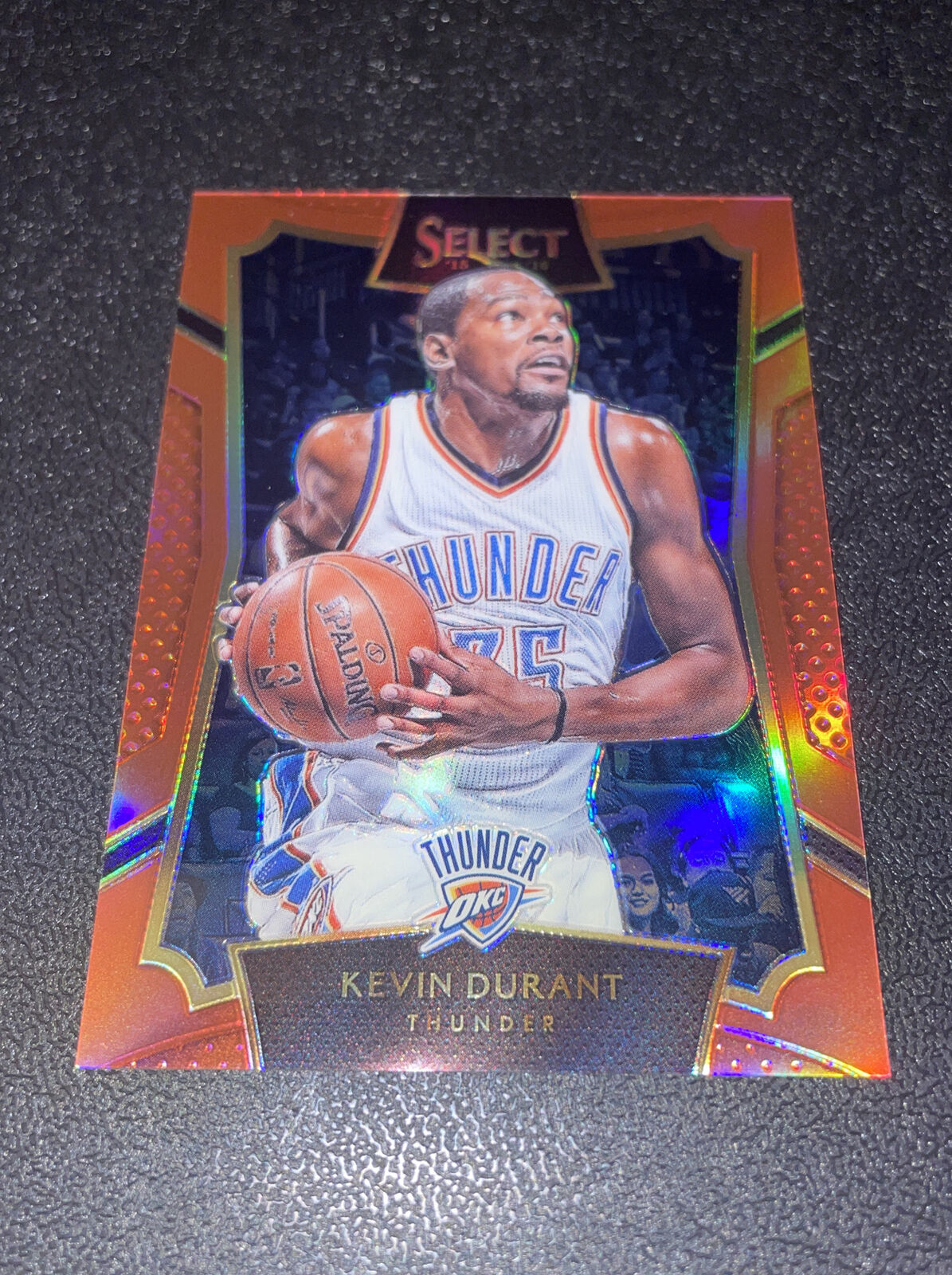2015-16 Kevin Durant Panini Select Red Prizm 044/149 Card No. 66 MINT