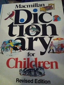 Vintage 1982 Dictionary For Children Revised Edition Hardcover Old Book - Picture 1 of 1