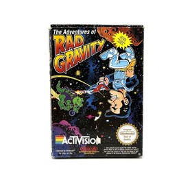 The Adventures Of Rad Gravity Nintendo NES FRA PAL B