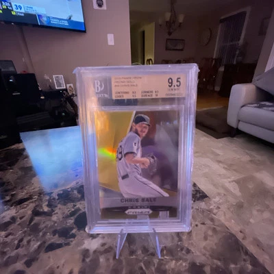 Panini Prizm 2015⚾️¡Venta Chris Prizm Gold! #44 BGS 9.5💰LOW POP 👀 2º año ¡RARO! Foto 1 de 3