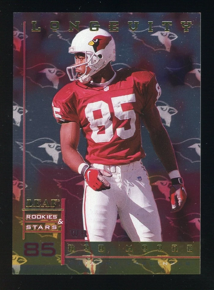 1998 Donruss Leaf R & S Longevity #36 Rob Moore Cardinals 14/50 - Image 1 of 2