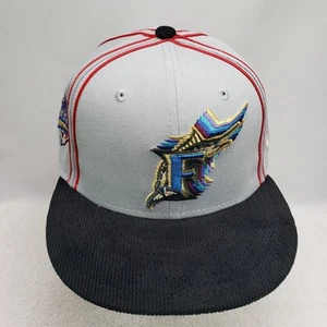 New Era Myfitteds Florida Marlins 1997 WS Xenogears Sci-Fi Playstation Hat 7 1/4 - Picture 1 of 8