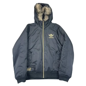 Adidas Chille62 Puffer Jacket 2008 Winter Outdoor Black Mens Large - Picture 1 of 9