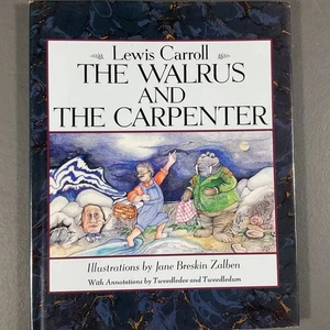 The Walrus and the Carpenter by Lewis Carroll 1st Edition Vintage HC Book 1986 - Picture 1 of 24