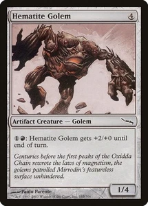 Hematite Golem Casi Nuevo/M Artefacto Mirrodin Criatura Magic Inglés Regular  - Imagen 1 de 1