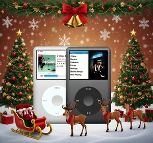 New Sealed Apple iPod Classic Video 5th 30GB 60GB 80GB 128GB New Battery Modded - Picture 1 of 9