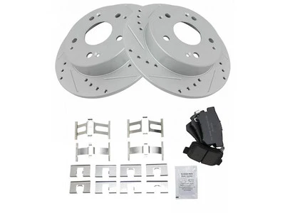 Kit de pastillas de freno y rotor trasero para Honda Accord 1998-2002 53634XVJC 1999 2000 2001 Foto 1 de 2