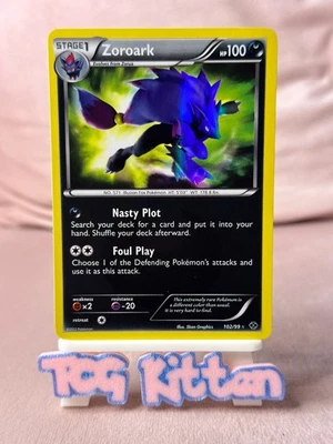 Zoroark 102/99 Secreto Raro Brillante Holo BW Next Destinies Casi Nuevo TCGKITTEN Foto 1 de 3