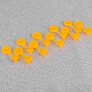 10pc Yellow Gas Can Vent Cap Plug for Scepter Chilton Eagle Midwest Plastic Cans - Picture 1 of 5