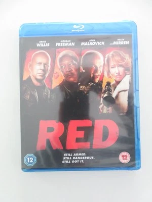 RED (BLU-RAY) BRUCE WILLIS MORGAN FREEMAN 2010 REGION B - Image 1 of 4