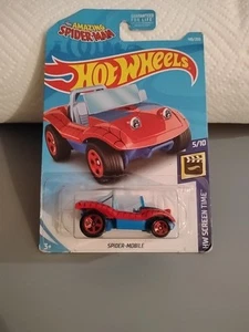 Hot Wheels Spider-Mobile 146/250 - 2019 Mainline A - Picture 1 of 5