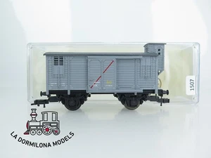 VR1507 H0 =DC ELECTROTREN 1855 VAGON MERCANCIAS CON GARITA ELEVADA RENFE - OVP - Bild 1 von 13