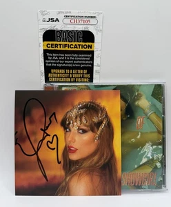LONG AUTO Taylor Swift Signed The Life Of A Showgirl CD JSA COA Photo 1 ❤️ RARE - Picture 1 of 2