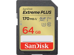 64GB/170MBS/SDX EXTREME PLUS/121592 - Imagen 1 de 6