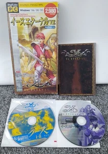 Ys Eternal 2001 PC Game RPG Windows 95 CD Japan Import w/ Box Manual Book & Demo - Picture 1 of 6
