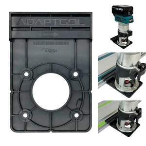 Makita DRT50Z, RT0700CX Router Adapter To Makita Plunge Track Guide Rail - Picture 1 of 9