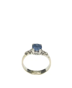 18ct Fine Sapphire & Diamond Ring - Picture 1 of 5