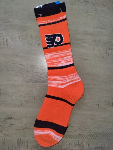 Philadelphia Flyers Mens RMC NHL Team Crew Socks Large t Cover