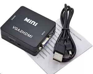 THE CIMPLE CO VGA to HDMI Converter Adapter - Black - Picture 1 of 2