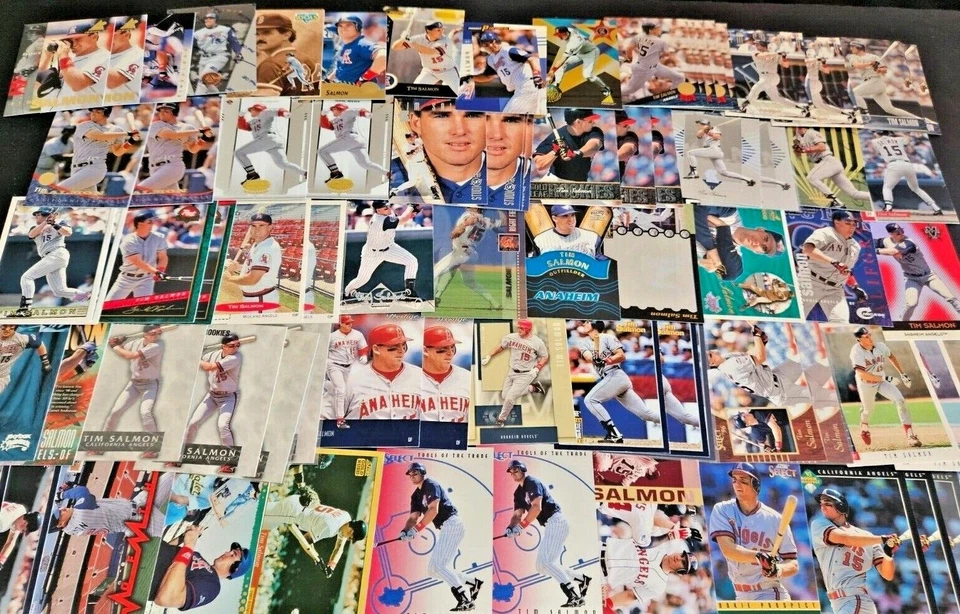 TIM SALMON YOU PICK SEE SCANS OF EVERY CARD ROOKIES,INSERTS 100,S ALL SALMON,S - Image 1 of 1