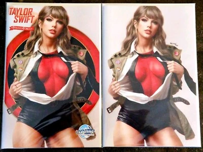 Juego de cómics Taylor Swift Female Force Spider-Man variante SHIKARII a juego #  Foto 1 de 2
