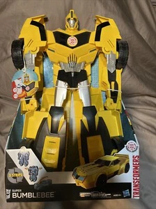 Transformers Action Figure SUPER Bumblebee w Working Sounds 20" New - Picture 1 of 5