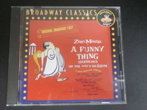 A Funny Thing Happened-Zero Mostel compact disc/Angel Records 1993,cast album - Picture 1 of 5