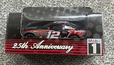 1999 Team Caliber 1/64 Promo Jeremy Mayfield #12 Mobil 1 25th Anniversary - Image 1 of 4