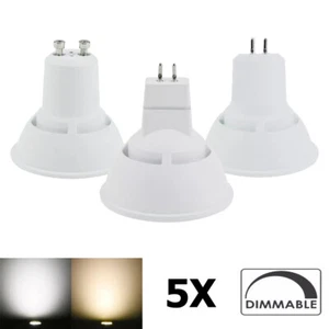 5X LED Spotlights Dimmable 220V Small Table Lamp GU10 MR16 GU5.3 Spotlight - Picture 1 of 9