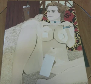 Roberta Pedon Pinup Acryl auf Leinwand 16x20 - Bild 1 von 4