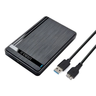 SSD Enclosure 2.5in USB3..0 HDD Box Sata-Serial External Hard Disk Case-Box - Image 1 of 4