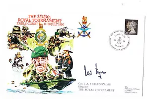 1990.  THE 100th ROYAL TOURNAMENT. SIGNED COVER - Picture 1 of 1