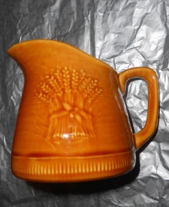 Vintage Franciscan Pottery Cream Pitcher Harvest Wheat Made In California USA - Picture 1 of 4