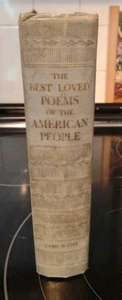 The Best Loved Poems of the American People HC, 1936 Selected by Felleman.KED - Picture 1 of 11