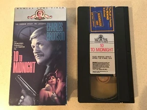 10 to Midnight (VHS, 1988) Charles Bronson, Lisa Eilbacher, Andrew Stevens - Picture 1 of 3