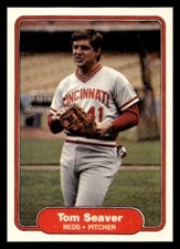 1982 Fleer #82 Tom Seaver Cincinnati Reds Baseball card