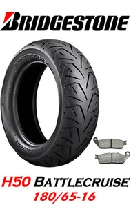 BRIDGESTONE BATTLECRUISE REAR TIRE 180/65-16 INDIAN CHIEF CHIEFTAIN ROADMASTER - Picture 1 of 1