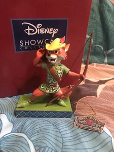 Disney Traditions ‘Roguish Hero’ Robin Hood Figurine - 4050416 - Boxed - Picture 1 of 11