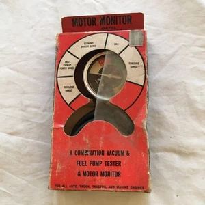 Vintage Motor Monitor Analyses - Vacuum & Fuel Pump Tester No.538 - Bild 1 von 5