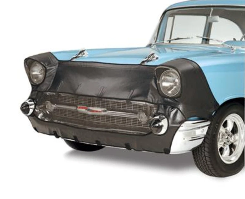 1957 Chevrolet Front End Bra by Wardlow No License Plate No Bmpr Guards 02111011 - Image 1 of 1